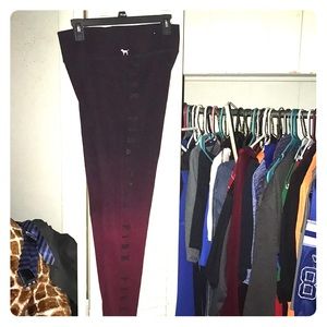 Victoria Secret PINK Women's Size M Ombré Pants